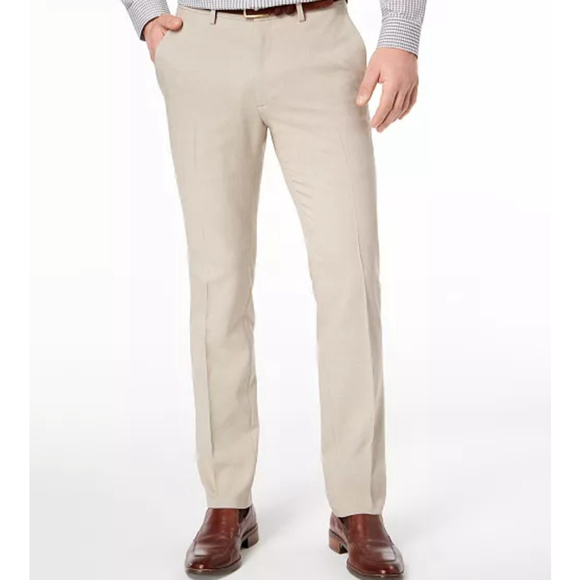 Kenneth Cole Reaction Men's Slim-Fit Tapered Dress Pants Size 38/30 NWT $85 - Picture 1 of 8